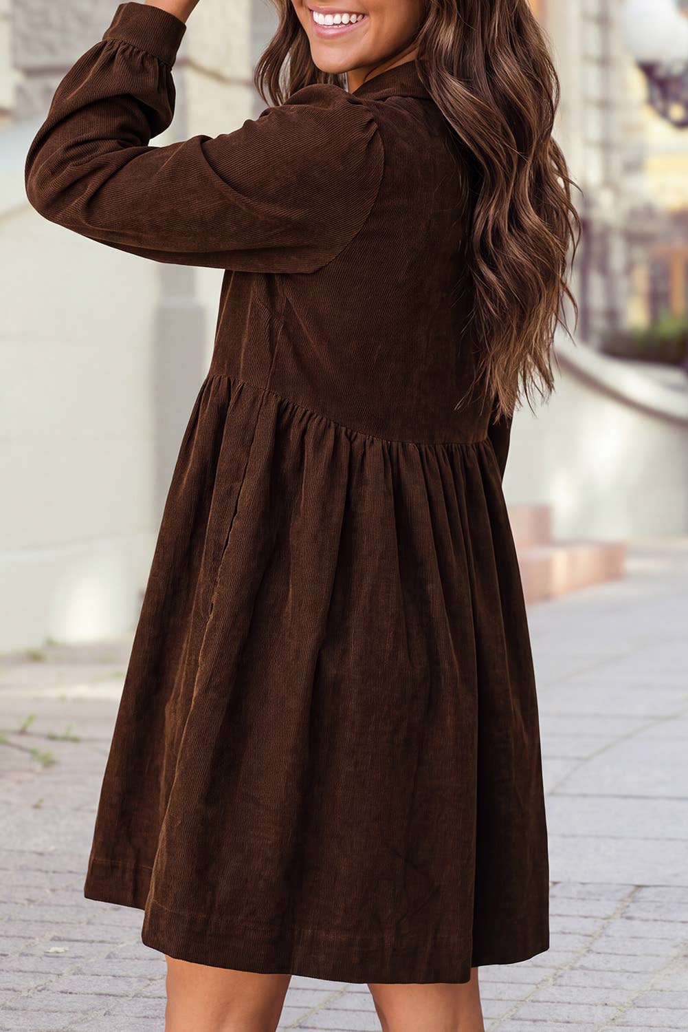 The Magnolia Mae Corduroy Dress