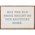 The My Old Kentucky Home Framed Sign