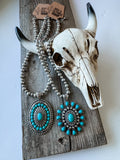 The Turquoise Navajo Pendant Necklace