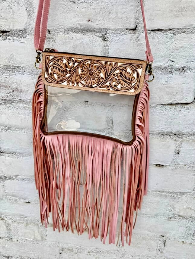 The Turquoise Tail Fringe Crossbody