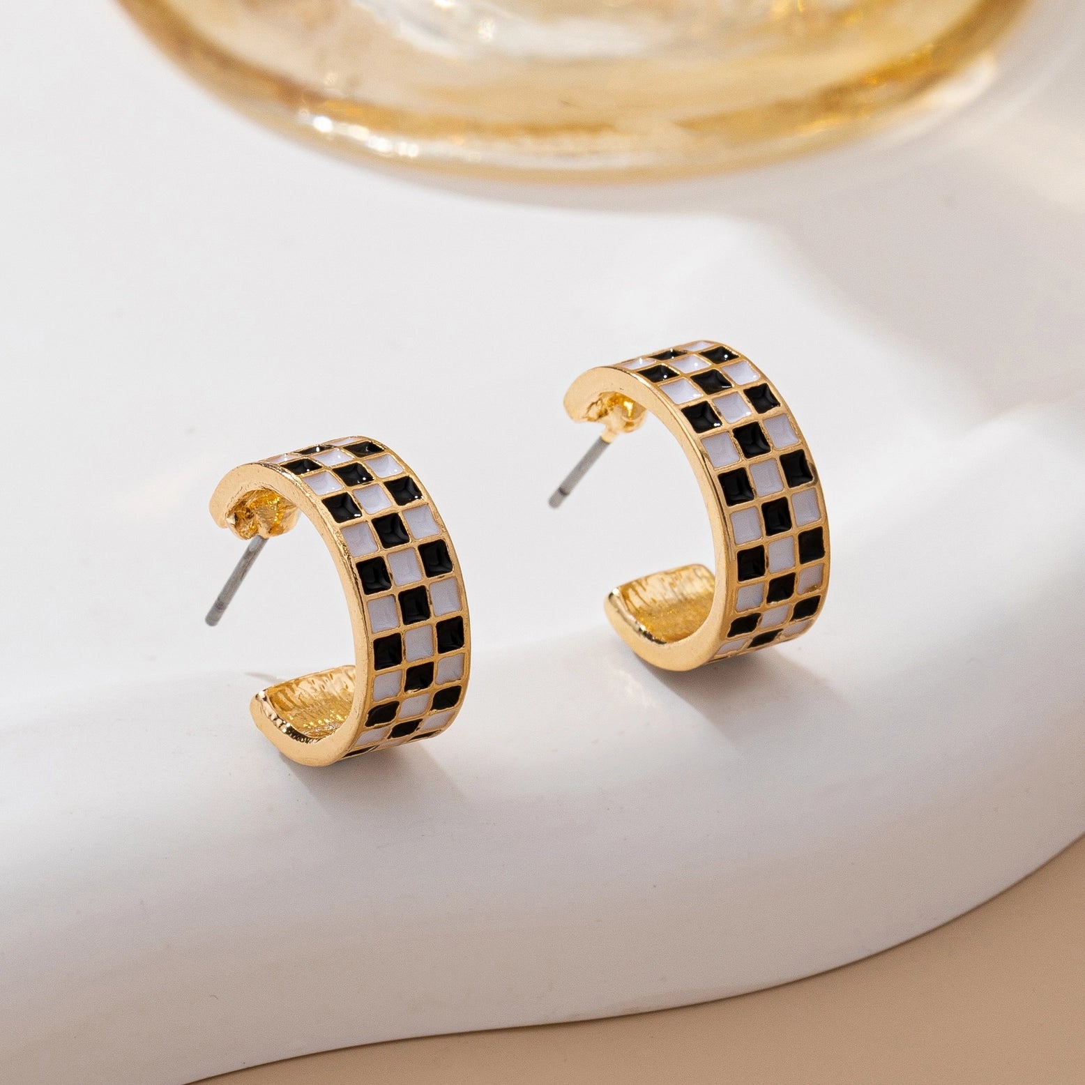The Checkmate Earrings (Preorder)