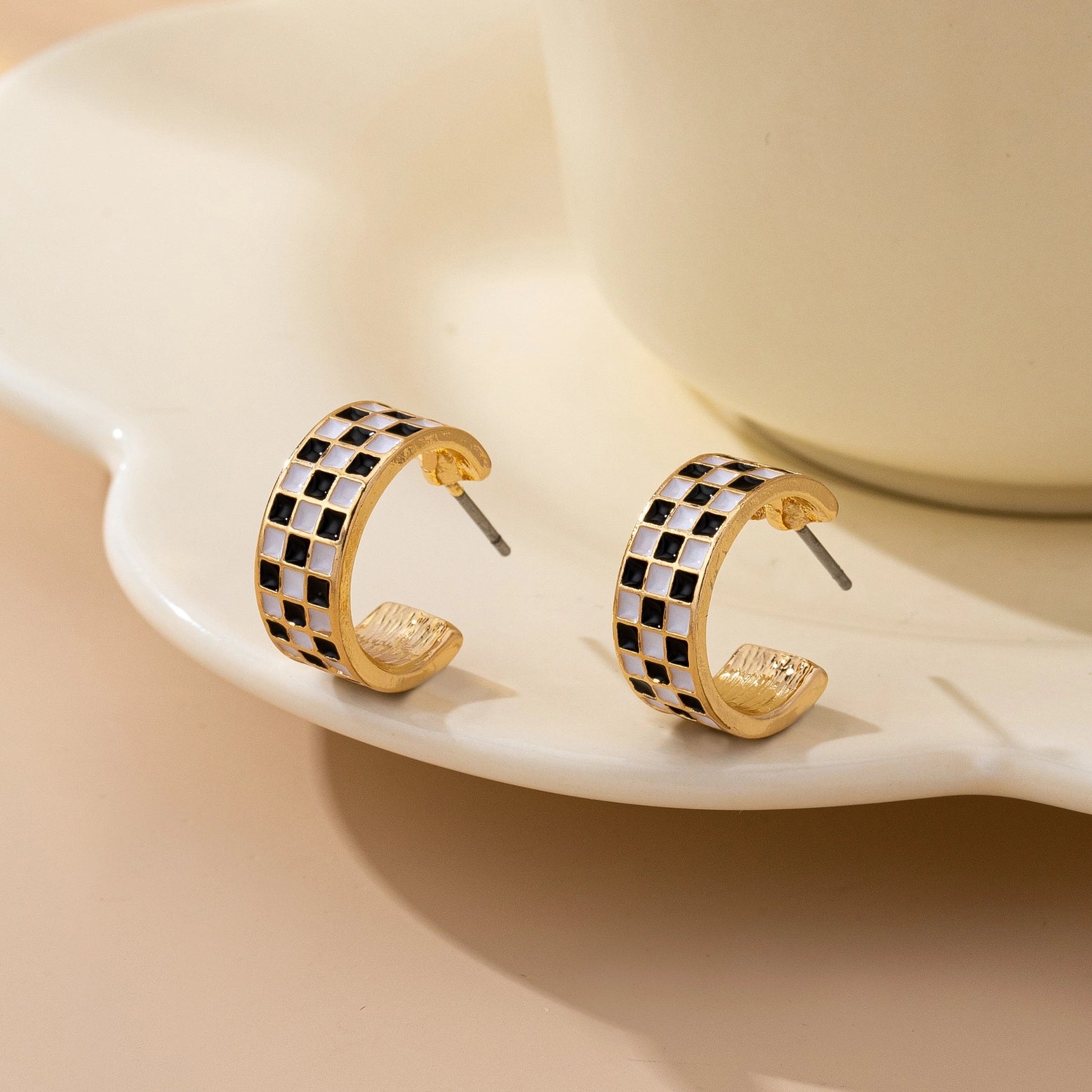 The Checkmate Earrings (Preorder)