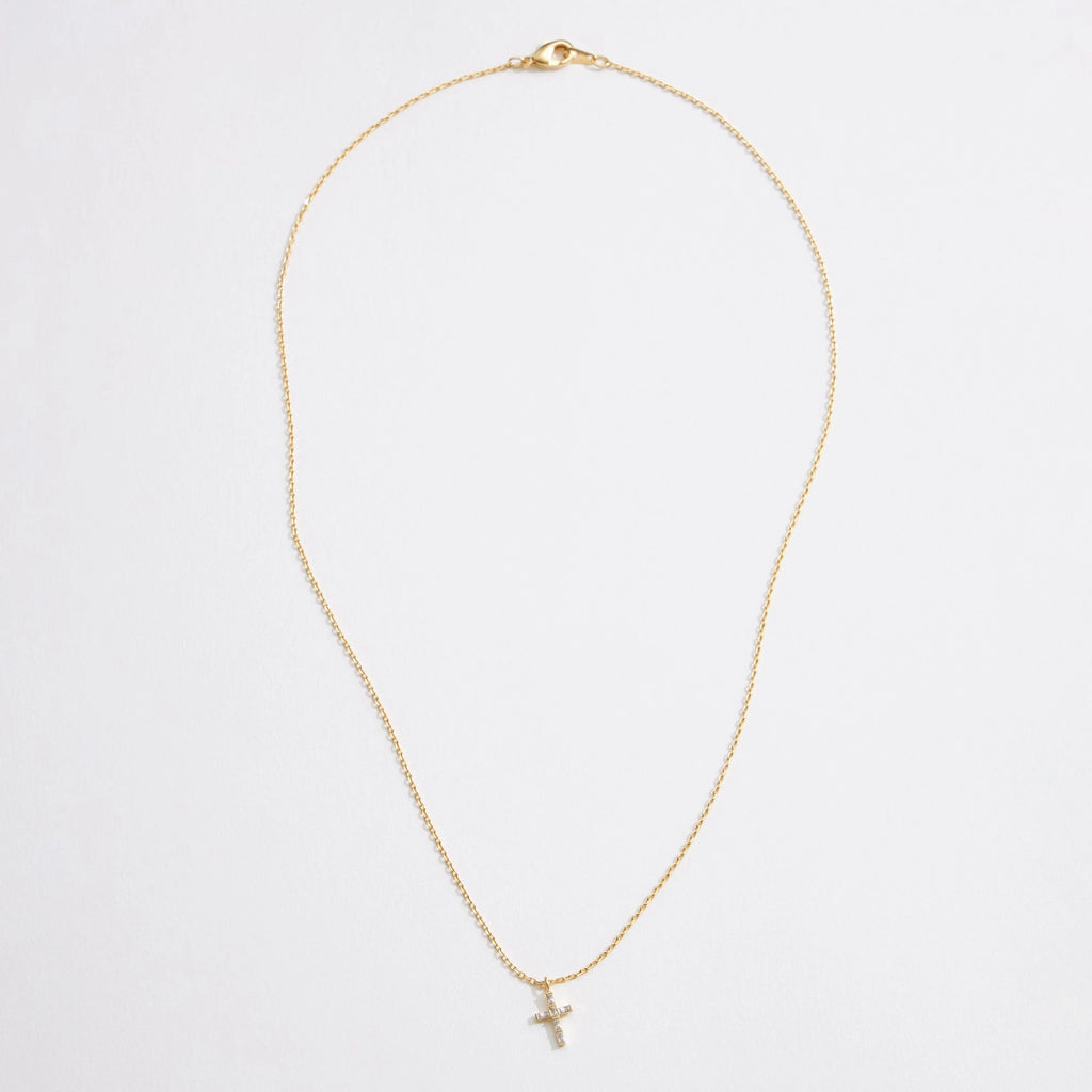 The Rooted in Faith Cross Necklace