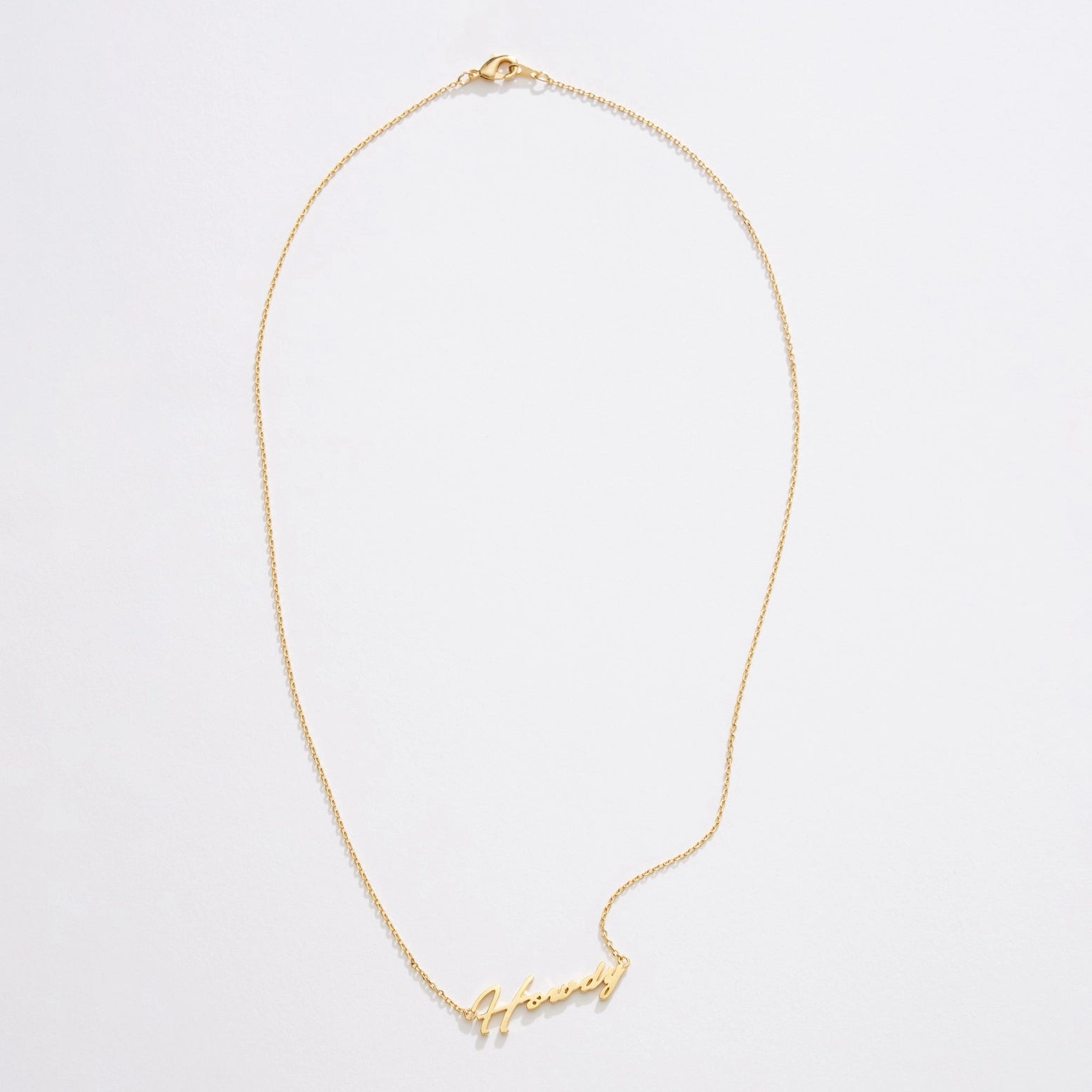 The Southern Howdy Necklace
