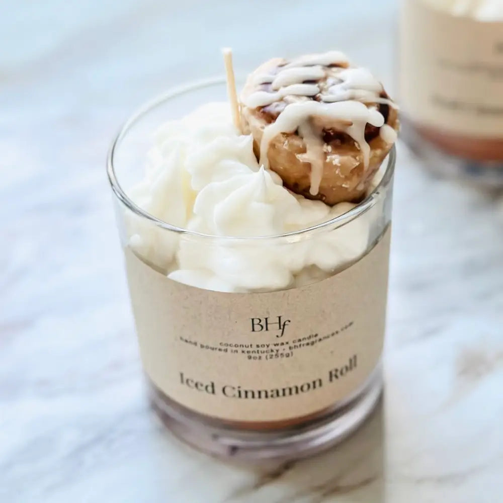 The Iced Cinnamon Roll Artisan Candle