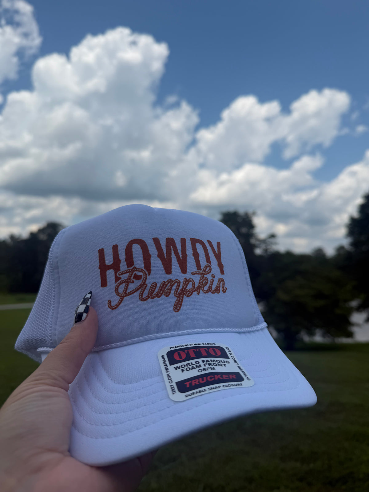 Howdy Pumpkin Hat