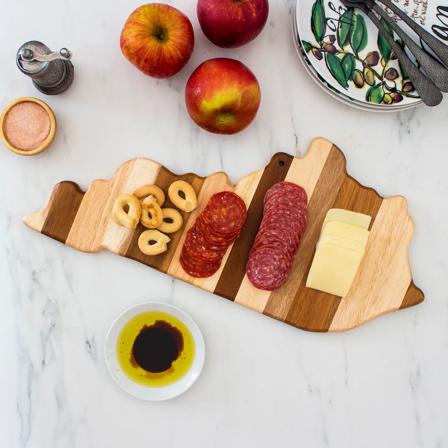 The Kentucky Shiplap Charcuterie Board