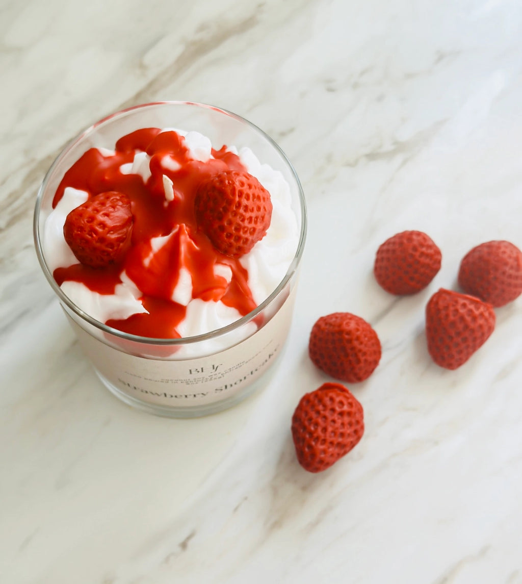 The Strawberry Shortcake Artisan Candle