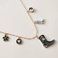 The Wildflower & Whiskey Charm Anklet