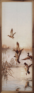 The Mallards at Daybreak Framed Wall Art