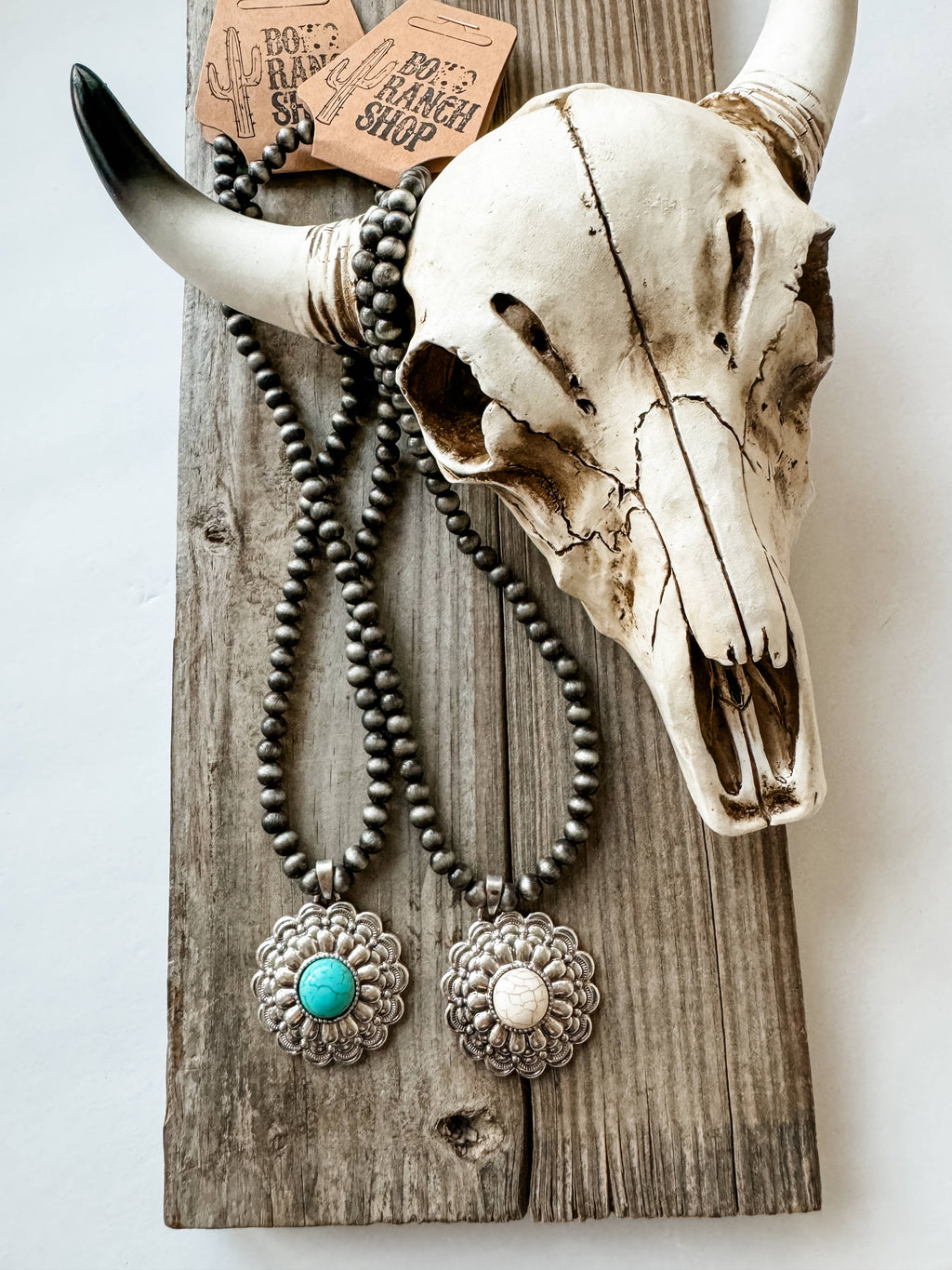 The Turquoise Concho Necklace