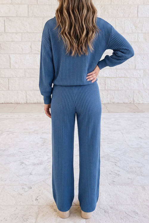 The Blue Ridge Ribbed Lounge Set