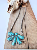 The Turquoise Squash Blossom Necklace
