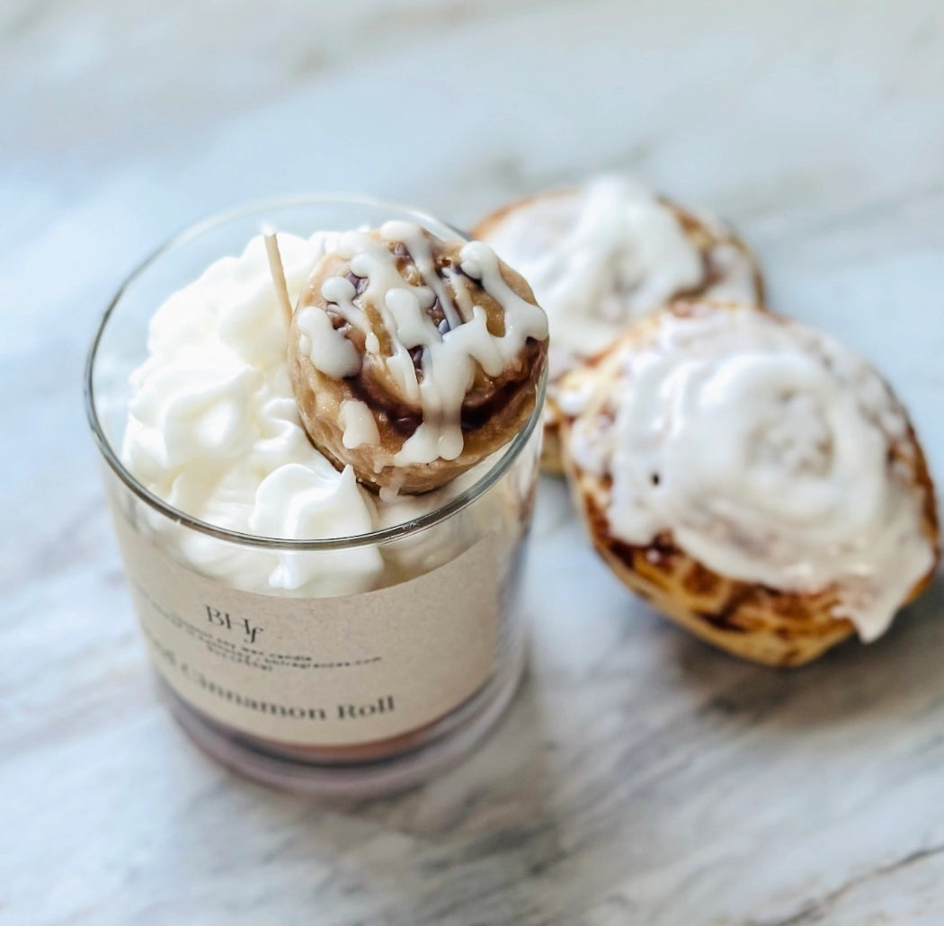 The Iced Cinnamon Roll Artisan Candle